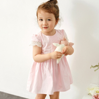 [2件2折价:23]米喜迪mecity童装宝宝女童婴儿公主裙甜美连衣裙夏