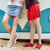 [2件2折价:29]美特斯邦威牛仔半裙女韩版学生休闲个性潮流牛仔半裙