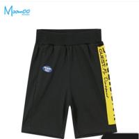 [2件2折价:19]moomoo童装男童中短裤夏季洋气男中童休闲童趣针织五分裤