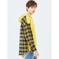 [好货直降:279]美特斯邦威卫衣男新款秋季潮流潮牌拼接撞色针织连帽套头衫男