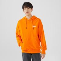 [1件3折价:49.5]美特斯邦威连帽卫衣男活力橙冬季新款韩版潮流男士套头衫上衣