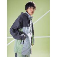 [1件5折价:120]美特斯邦威休闲外套男新款秋季夹克男士休闲撞色连帽冲锋衣服