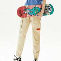 美特斯邦威裤子男新款春季754时尚潮流军事酷潮梭