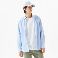 [1件5折价:50]美特斯邦威白衬衫男长袖新款秋季都市净色牛津纺学院风衬衣男