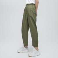 [2件2折价:24]纯棉MECITY女装秋季新款纯棉阔腿工装裤宽松休闲裤女