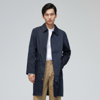 [1件5折价:180]ME&CITY男衬衫领大口袋风衣