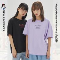 [1件5折价:65]美特斯邦威白雪公主联名短袖T恤女21新款春季后背印花宽松上衣