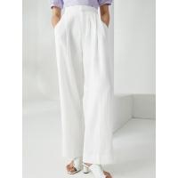 [2件2折价:130]MECITY女装夏季新款简约大方商务优雅舒适锥形宽松休闲西裤女