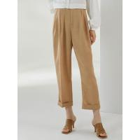 [2件2折价:94]羊毛MECITY女装夏季新款时尚简约纯色梭织西装长裤女