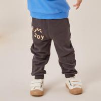 [1件5折价:67.5]moomoo童装男小童长裤春秋新款洋气字母印花舒适保暖透气裤子