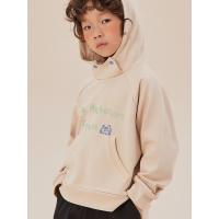 [1件3折价:51]moomoo童装男童卫衣春秋新款插肩宽松连帽舒适休闲学院风中童