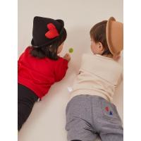 [好货直降:83.2]moomoo童装男童新春秋趣味卫衣春秋新款宝宝套头简约女童上衣