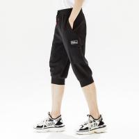 [2件2折价:39]美特斯邦威束脚七分裤男新款夏季潮流帅气多袋针织男士休闲裤