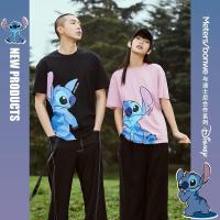 [1件5折价:69.5]美特斯邦威史迪仔联名短袖T恤男士新款夏季宽松潮流情侣上衣