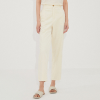 [2件2折价:44]纯棉MECITY女装冬季新款潮流时尚简约大方灯芯绒锥形裤休闲裤女