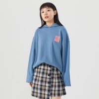 [1件3折价:55.5]美特斯邦威卫衣女休闲时尚休闲简约大字母印花连帽针织女式卫衣