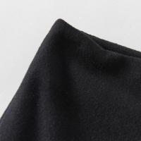 [2件2折价:98]MECITY女装冬季印花纽扣大口袋不对称A字半身绵羊毛裙女