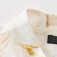 MECITY女装春季潮流时尚简约大方甜美可爱真丝连衣裙女