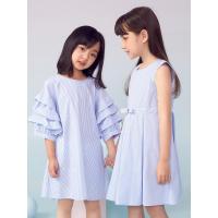 [2件2折价:26]米喜迪mecity童装夏新款女童领口立体花连衣裙