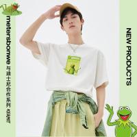 [好货直降:119]美特斯邦威科米蛙联名短袖男T恤2022夏季新款情侣宽松上衣