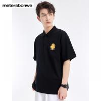[好货直降:135]美特斯邦威狮子王联名短袖POLO衫男夏季男士翻领短袖T恤