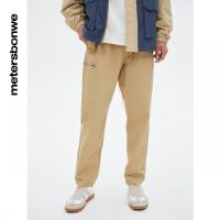 [1件5折价:115]美特斯邦威宽松休闲裤男春秋冬时尚潮流直筒中腰微弹裤子