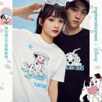 [好货直降:119]美特斯邦威101忠狗系列短袖可爱印花情侣装圆领