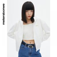 [好货直降:189]美特斯邦威短款开衫夹克女2022春季新款时尚休闲女士外套