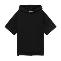 [1件3折价:79.5]美特斯邦威男连帽针织短袖恤