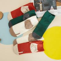 [1件3折价:25.5]美特斯邦威女猫咪提花六双装中袜