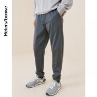 [1件5折价:130]美特斯邦威男基本弹力质感慢跑裤