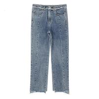 [1件3折价:109.5]美特斯邦威男毛边分割牛仔裤