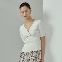 [1件5折价:150]ME&CITY女扭转式合体毛衫