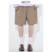 [1件3折价:169.5]ME&CITY宽松条纹中裤