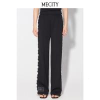 [1件3折价:222]ME&CITY蕾丝拼接针织裤