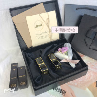 《七夕礼遇》汤姆福特TOM FORD/TF口红礼盒套装情人节送女友 生日浪漫高档 黑色礼盒+双只颜色自选