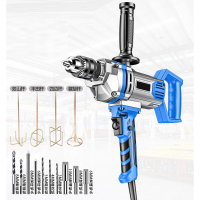 电钻搅拌机器飞机钻闪电客大功率腻子粉打灰搅灰机电转电动工具冲击钻