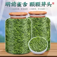 2024新茶特级浓香雀舌绿茶茶叶明前春茶竹叶嫩芽湄潭散装毛尖