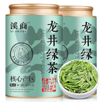 龙井绿茶绿茶叶2025新茶正宗龙井绿茶雨前浓香型春茶罐装