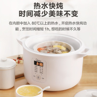 美的(Midea) MD-DZ16E102 电炖锅燕窝炖盅隔水炖煲汤锅电炖盅煮粥神器家用全自动