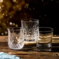 加厚玻璃洋酒杯 啤酒杯 水杯 威士忌杯 多用途创意杯