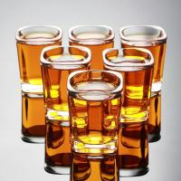 啤酒杯烈酒杯无铅玻璃白酒杯一口杯分酒器酒盅威士忌酒杯洋酒杯