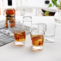 玻璃杯子套装水杯果汁啤酒杯牛奶喝水杯耐热泡茶无盖客厅茶杯家用