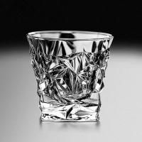 水晶玻璃威士忌杯洋酒杯啤酒杯白酒烈酒鸡尾酒方形家用水杯子套装