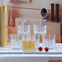 玻璃杯子套装水杯果汁啤酒杯牛奶喝水杯耐热泡茶无盖客厅茶杯家用