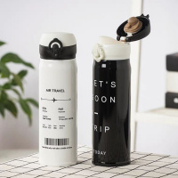 韩版保温杯网红不锈钢水杯ins可爱女生杯子便携创意学生随手杯男