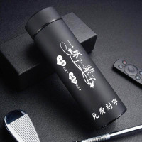 不锈钢大容量水杯保温杯男定制杯子女学生韩版可爱儿童防摔泡茶杯