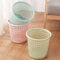 家用垃圾桶塑料镂空无盖客厅创意简约大小号卧室办公室卫生间纸篓