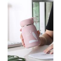 网红不锈钢迷你保温杯女士小巧便携喝水杯简约杯子瓶可爱刻字定制