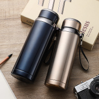 304不锈钢大容量真空保温杯男女士便携泡茶杯商务高档水杯子刻字